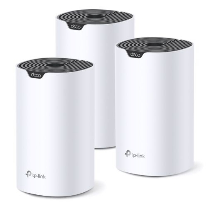 Picture of TP-LINK (DECO S7) Whole-Home Mesh Wi-Fi System, 3 Pack, Dual Band AC1900, MU-MIMO, Robust Parental Controls, 3x GB LAN on each Unit