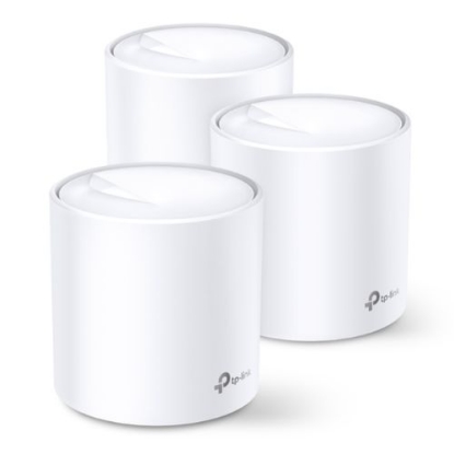 Picture of TP-LINK (DECO X20) Whole Home Mesh Wi-Fi 6 System, 3 Pack, Dual Band AX1800, OFDMA & MU-MIMO