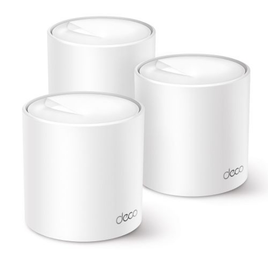 Picture of TP-LINK (DECO X50) AX3000 Dual Band Wireless Whole Home Mesh Wi-Fi 6 System, 3 Pack, 3x LAN, OFDMA & MU-MIMO, TP-Link HomeShield