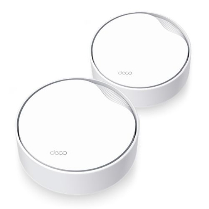 Picture of TP-LINK (DECO X50-POE) AX3000 Dual Band Wireless Mesh Wi-Fi 6 System with PoE, 2 Pack, 2.5G LAN, OFDMA & MU-MIMO, TP-Link HomeShield