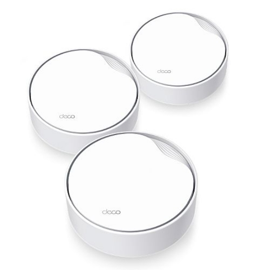 Picture of TP-LINK (DECO X50-POE) AX3000 Dual Band Wireless Mesh Wi-Fi 6 System with PoE, 3 Pack, 2.5G LAN, OFDMA & MU-MIMO, TP-Link HomeShield