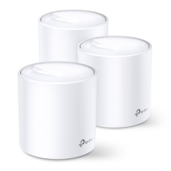 Picture of TP-LINK (DECO X60) AX5400 Whole Home Mesh Wi-Fi 6 System, 3 Pack, OFDMA & MU-MIMO, WPA3 Encryption & TP-Link HomeShield