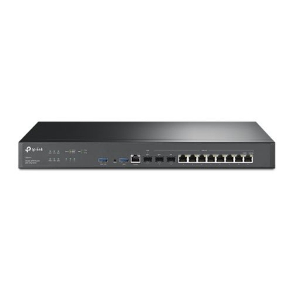 Picture of TP-LINK (ER8411) Omada VPN Router with 10G Ports, Omada SDN, 2x 10GE SFP+, Up to 10 WAN, Abundant Security Features