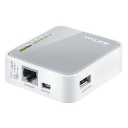 Picture of TP-LINK (TL-MR3020) 300Mbps Travel-size Wireless 3G/4G Router, USB, LAN