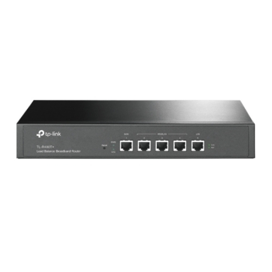 Picture of TP-LINK (TL-R480T+) Load Balance Broadband Router, 1 WAN, 1 LAN, 3 Changeable WAN/LAN Ports, Captive Portal