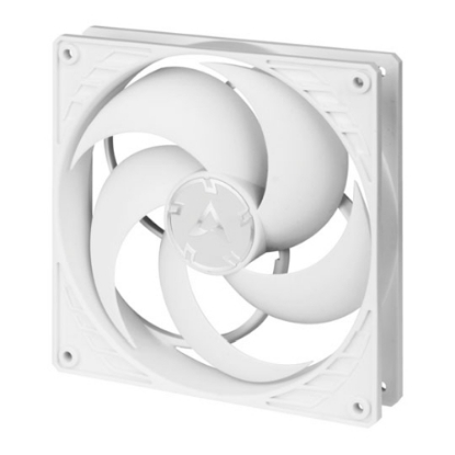 Picture of Arctic P14 14cm Pressure Optimised PWM Case Fan, White, Fluid Dynamic, 200-1700 RPM