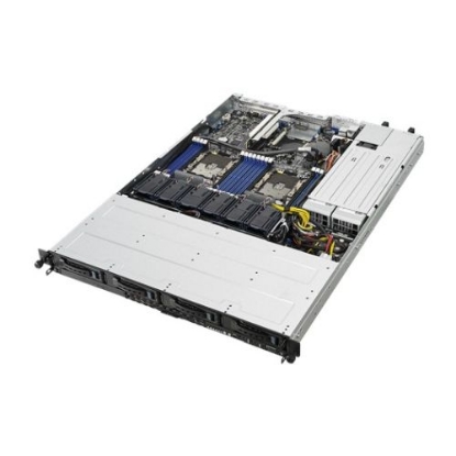 Picture of Asus (RS500-E9-RS4) 1U Rack-Optimised Barebone Server, Intel C621, Dual Socket 3647, 16x DDR4, SATA/SAS, OCP 2.0 Mezzanine Connector, 770W Platinum PSU
