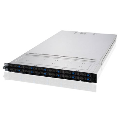 Picture of Asus (RS700A-E11-RS12U) 1U Rack-Optimised Barebone Server, AMD EPYC 7003 + 7002, 32 x DDR4, 12 Bay, NVMe, OCP 3.0, 1+1 1600W Platinum PSU