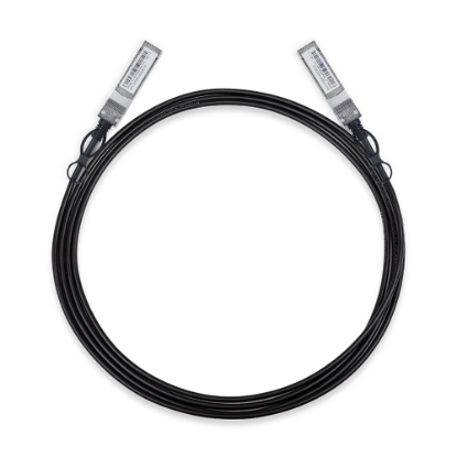 Picture of TP-LINK (TL-SM5220-3M) 10G SFP+ Direct Attach Cable, Drives 10GB Ethernet (3M distance)