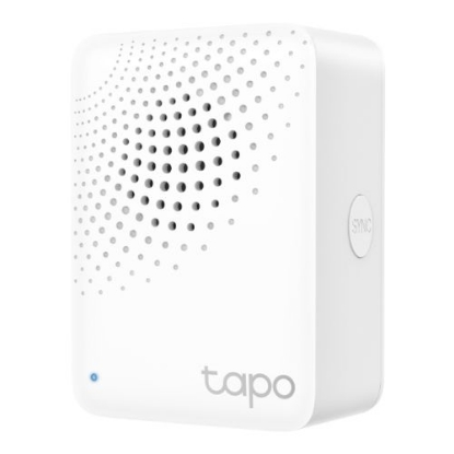 Picture of TP-LINK (TAPO H100) Smart IoT Hub w/ Chime, Connect up to 64 Devices, Low-Power, Smart Alarm, Smart Doorbell