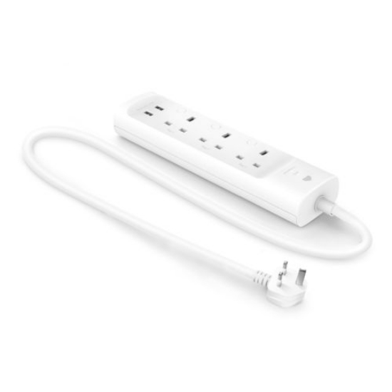 Picture of TP-LINK (KP303) Kasa Smart Wi-Fi Power Strip, 3 Outlets, 2 USB, App/Voice Control, Surge Protection