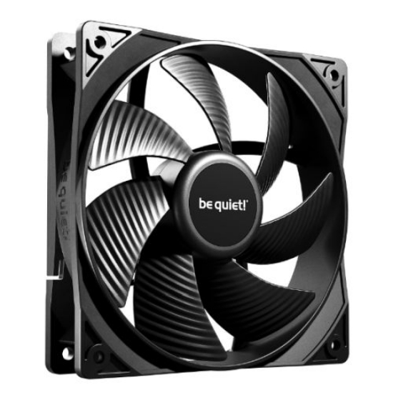 Picture of Be Quiet! BL104 Pure Wings 3 12cm Case Fan, Rifle Bearing, Black, 1600 RPM, Ultra Quiet