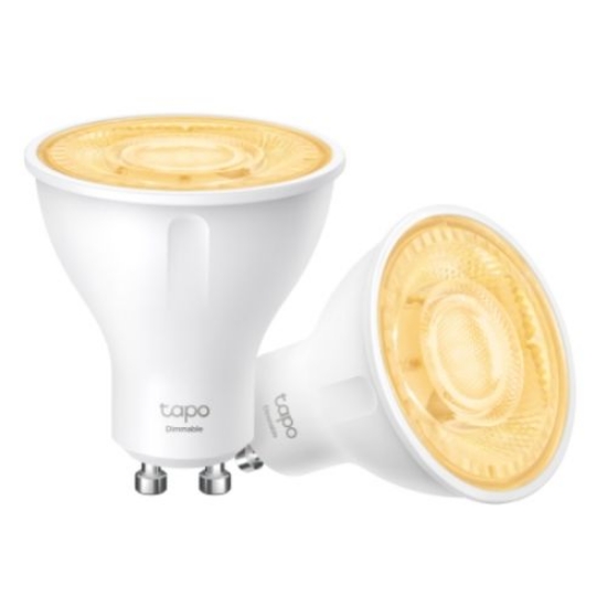 Picture of TP-LINK (TAPO L610 2-Pack) Smart Wi-Fi Spotlight, Dimmable, Schedule & Timer, App/Voice Control, GU10 Lamp Base