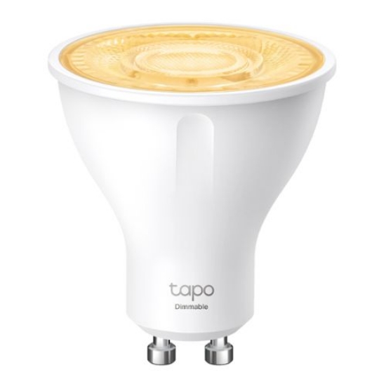 Picture of TP-LINK (TAPO L610) Smart Wi-Fi Spotlight, Single Unit, Dimmable, Schedule & Timer, App/Voice Control, GU10 Lamp Base