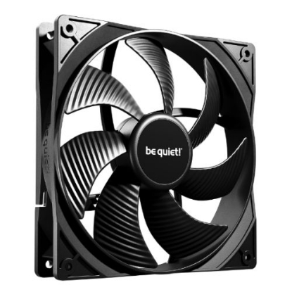 Picture of Be Quiet! BL107 Pure Wings 3 14cm Case Fan, Rifle Bearing, Black, 1200 RPM, Ultra Quiet