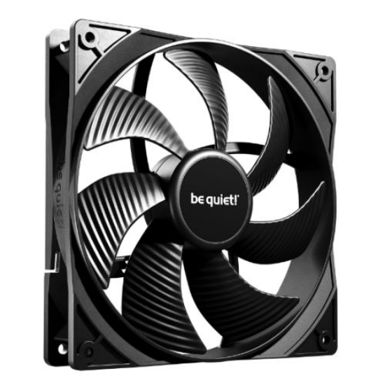 Picture of Be Quiet! BL108 Pure Wings 3 PWM 14cm Case Fan, Rifle Bearing, Black, 1200 RPM, Ultra Quiet