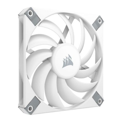 Picture of Corsair AF120 SLIM High-Performance 12cm PWM Case Fan, Low Profile, Fluid Dynamic Bearing, 600-2000 RPM, White