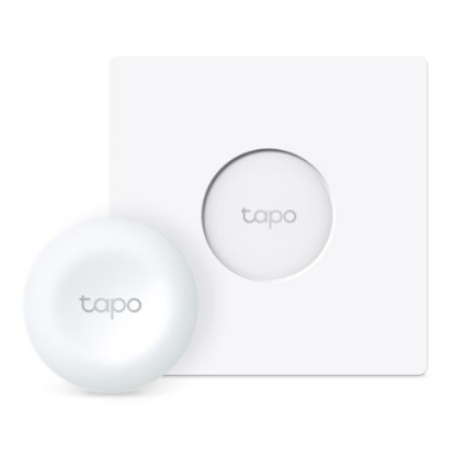 Picture of TP-LINK (TAPO S200D) Smart Remote Dimmer Switch, Customised Actions, One-Click Alarm, Hub Required