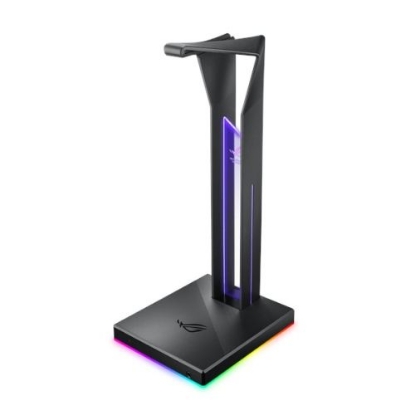 Picture of Asus ROG THRONE RGB External Soundcard & Headset Stand, Dual USB 3.1, Built-in ESS DAC and AMP, RGB Lighting