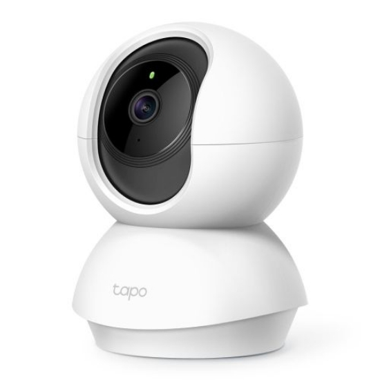 Picture of TP-LINK (TAPO C200) Pan/Tilt Home Security Wi-Fi Camera, 1080p, Night Vision, Motion Detection, Alarms, 2-way Audio, Voice Control, SD Card Slot