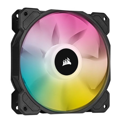 Picture of Corsair iCUE SP140 ELITE Performance 14cm PWM RGB Case Fan, 8 ARGB LEDs, Hydraulic Bearing, Single Fan Expansion Pack