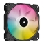 Picture of Corsair iCUE SP140 ELITE Performance 14cm PWM RGB Case Fan, 8 ARGB LEDs, Hydraulic Bearing, Single Fan Expansion Pack
