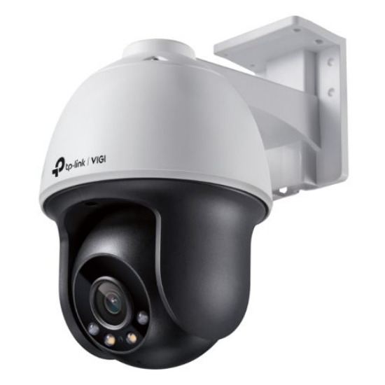 Picture of TP-LINK (VIGI C540 4MM) 4MP Outdoor Full-Colour Pan Tilt Network Camera w/ 4mm Lens, PoE, Spotlight LEDs, Human & Vehicle Classification, H.265+