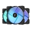 Show details for Fractal Design Aspect 14 14cm RGB PWM Case Fans (3 Pack), Rifle Bearing, Supports Chaining, Aerodynamic Stator Struts, 500-1700 RPM, Black Frame Picture of Fractal Design Aspect 14 14cm RGB PWM Case Fans (3 Pack), Rifle Bearing, Supports Chaining, Aerodynamic Stator Struts, 500-1700 RPM, Black Frame
