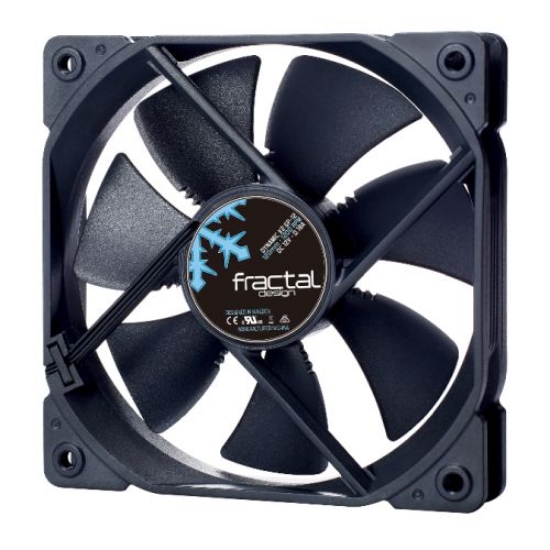 Picture of Fractal Design Dynamic X2 GP-12 12cm Case Fan, Long Life Sleeve Bearing, Counter-balanced Magnet, 1200 RPM, Black