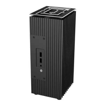 Picture of Akasa Turing WS Complementary Fanless Case for Intel NUC 12 Pro, M.2 SSD heatsink, 2.5” SSD/HDD, Vertical/Horizontal