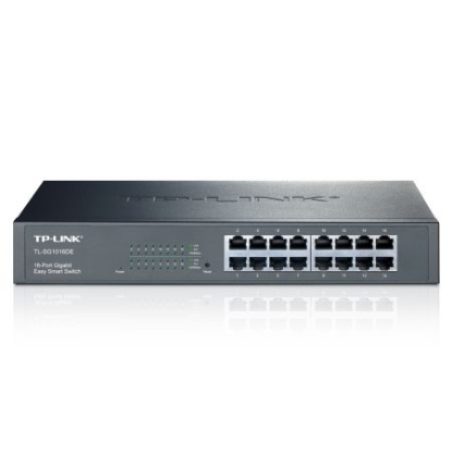 Picture of TP-LINK (TL-SG1016DE) 16-Port Gigabit Easy Smart Switch, Unmanaged, Rackmountable