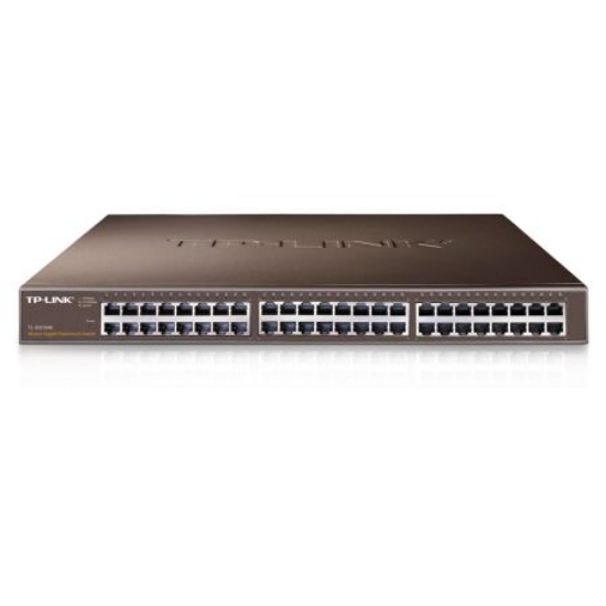 Picture of TP-LINK (TL-SG1048) 48-Port Gigabit Unmanaged Rackmount Switch, Steel Case