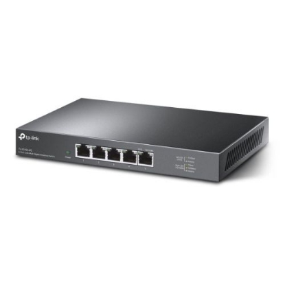 Picture of TP-LINK (TL-SG105-M2) 5-Port Unmanaged 2.5G Multi-Gigabit Desktop Switch, 5x 100/1G/2.5G, Fanless, Steel Case