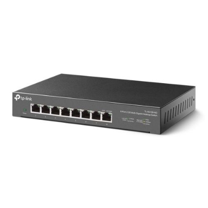 Picture of TP-LINK (TL-SG108-M2) 8-Port Unmanaged 2.5G Multi-Gigabit Desktop Switch, 8x 100/1G/2.5G, Fanless, Steel Case