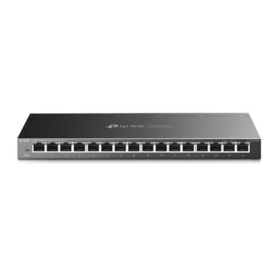 Picture of TP-LINK (TL-SG116E) 16-Port Gigabit Unmanaged Pro Switch, Steel case