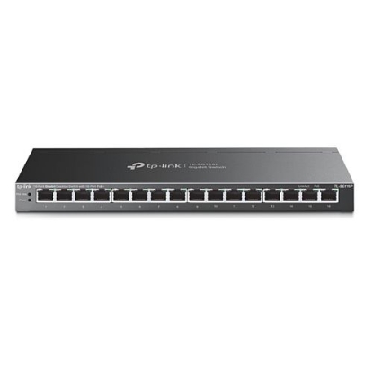 Picture of TP-LINK (TL-SG116P) 16-Port Gigabit Desktop Switch with 16-Port PoE+