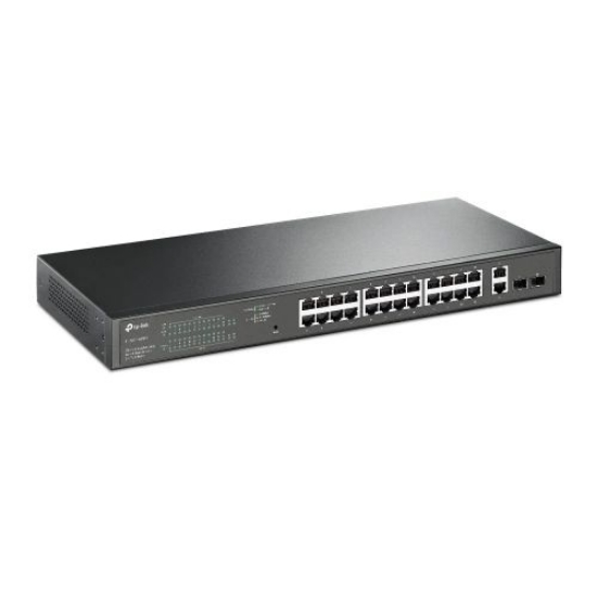 Picture of TP-LINK (TL-SG1428PE) 28-Port Gigabit PoE+ Easy Smart Switch, 24-Port PoE+, 2 SFP Ports, Rackmountable