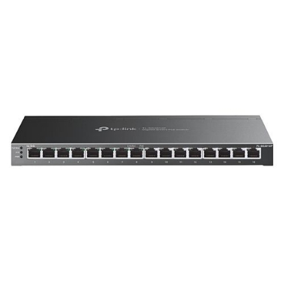 Picture of TP-LINK (TL-SG2016P) JetStream 16-Port Gigabit Smart Switch with 8-Port PoE+, Centralized Management