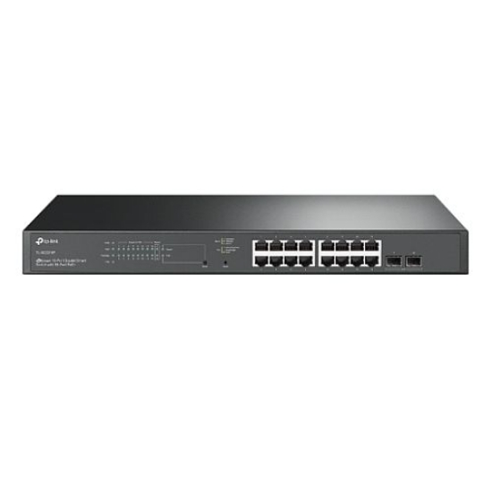 Picture of TP-LINK (TL-SG2218P) JetStream 18-Port Gigabit Smart Switch w/ 16-Port PoE+, 2x SFP, IPv6, Centralised Management