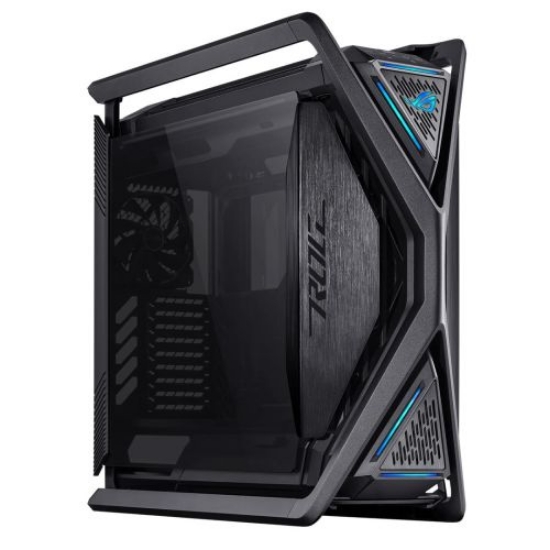 Picture of Asus ROG Hyperion GR701 Gaming Case w/ Glass Windows, E-ATX, 4x 14cm Fans, Dual 420mm Radiator Support, USB-C (60W FC), Fan Hub & Lighting Panel, Black