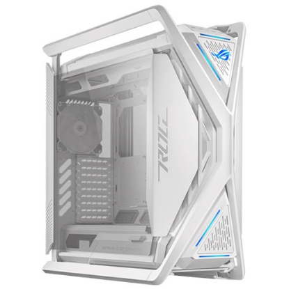 Picture of Asus ROG Hyperion GR701 Gaming Case w/ Glass Windows, E-ATX, 4x 14cm Fans, Dual 420mm Radiator Support, USB-C (60W FC), Fan Hub & Lighting Panel, White