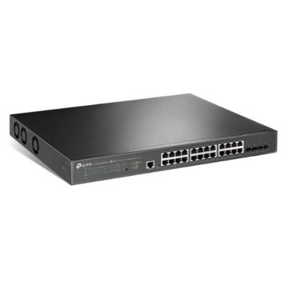 Picture of TP-LINK (TL-SG3428XPP-M2) JetStream 24-Port 2.5GBASE-T & 4-Port 10GE SFP+ L2+ Managed Switch with 16-Port PoE+ & 8-Port PoE++, Rackmountable