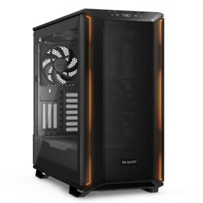 Picture of Be Quiet! Dark Base 701 Gaming Case w/ Glass Window, E-ATX, ARGB Front Strips, 3x Silent Wings 4 Fans, Fan Controller, PWM/ARGB Hub, USB-C, Black