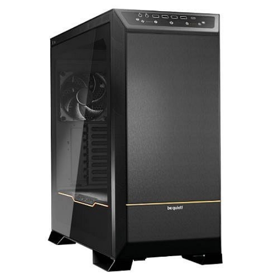 Picture of Be Quiet! Dark Base Pro 901 Gaming Case w/ Glass Window, E-ATX, ARGB   Strip, 3 Fans, Changeable Top & Front, QI Charger, Touch-Sensitive I/O, Black