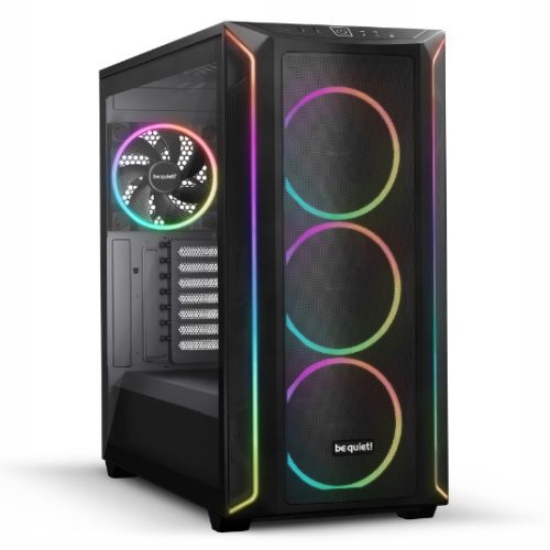 Picture of Be Quiet! Shadow Base 800 FX RGB Gaming Case w/ Glass Window, E-ATX, ARGB Front Strips & Controller, 4x ARGB Fans & Hub, Mesh Airflow, USB-C, Black