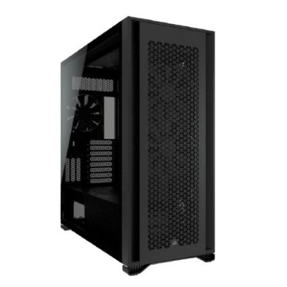 Picture of Corsair 7000D Airflow Gaming Case w/ Tempered Glass Window, E-ATX, 3 x AirGuide Fans, High-Airflow Front Panel, USB-C, Black