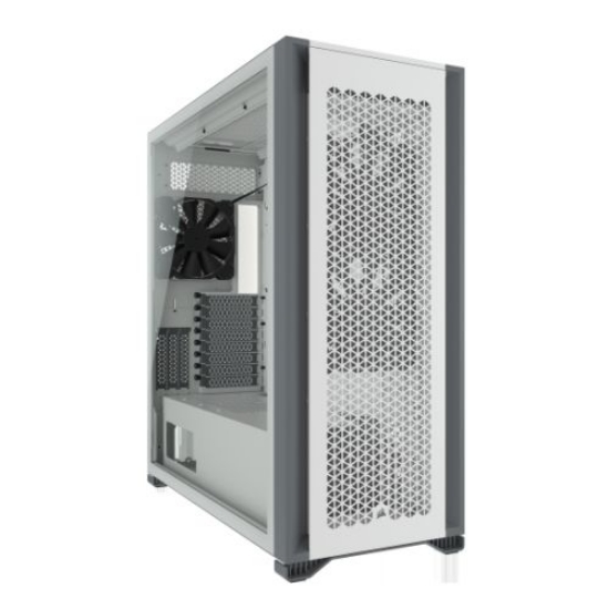 Picture of Corsair 7000D Airflow Gaming Case w/ Tempered Glass Window, E-ATX, 3 x AirGuide Fans, High-Airflow Front Panel, USB-C, White