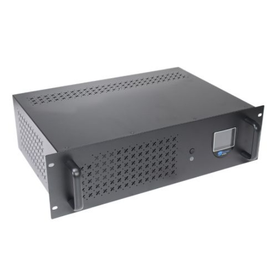 Picture of Powercool Off-Line 1500VA 3U Rackmountable UPS, 900W, AVR Energy Saving, DC Cold Start, Alarm, 1x UK Socket, 3 x IEC, 2x RJ45, 1x USB, LCD Monitoring