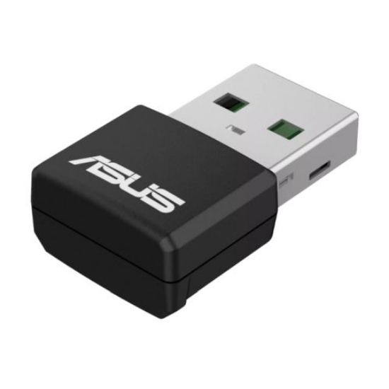 Picture of Asus (USB-AX55 NANO) AX1800 Dual Band WiFi 6 USB Adapter, OFDMA, MU-MIMO, WPA3 Security