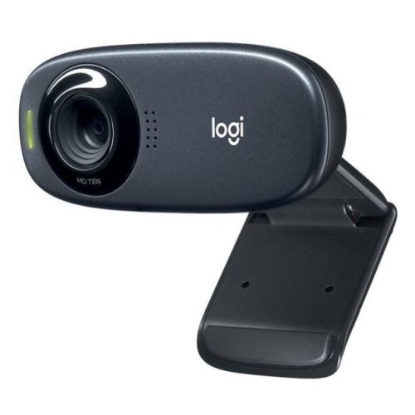 Picture of Logitech C310 HD Webcam, 1.2MP, 720p/30fps, Mic, Widescreen, Auto Light Correction, Mounting Clip
